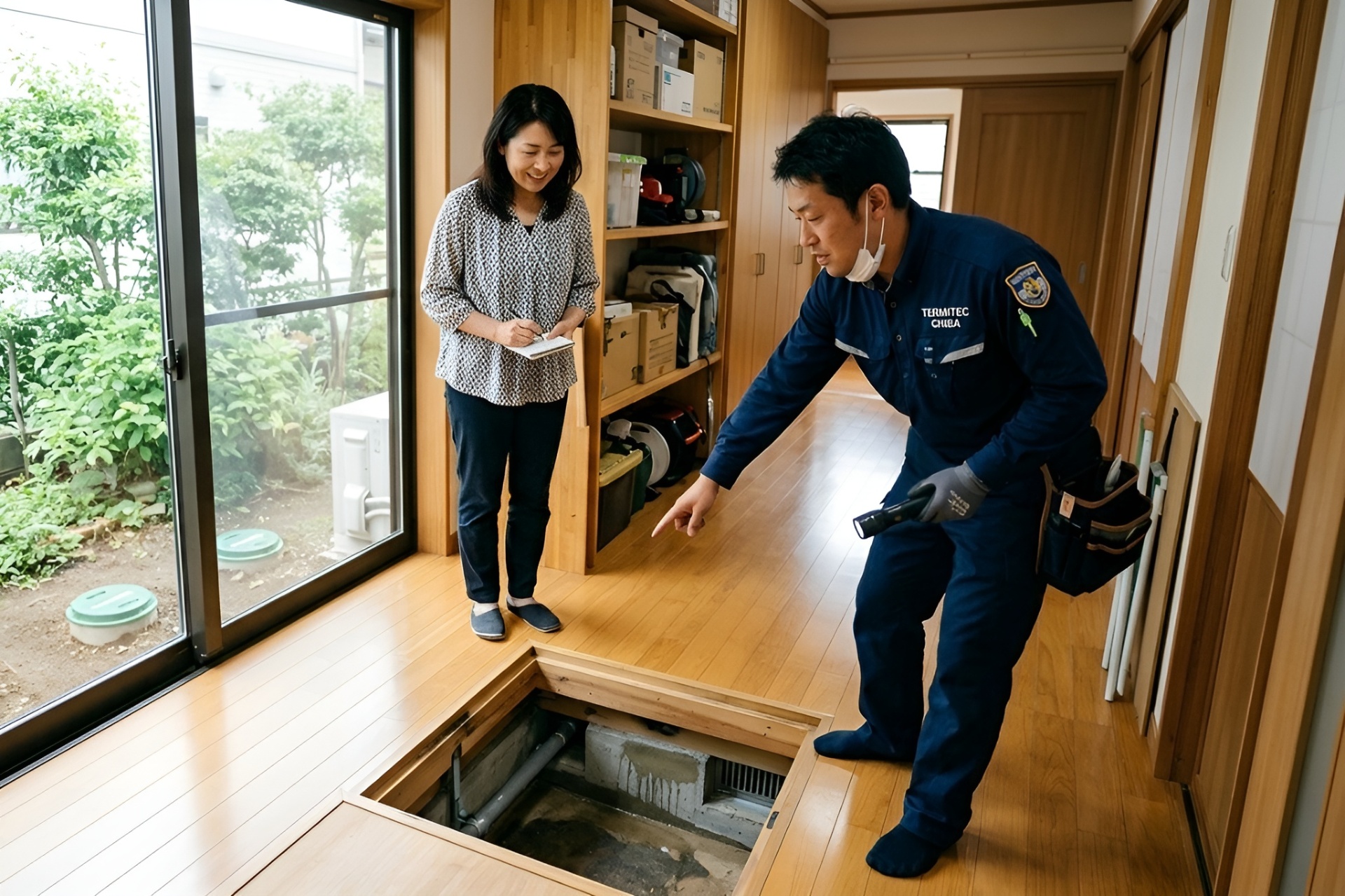 業者ならではの技術 | 千葉県千葉市のシロアリ駆除なら東総化学