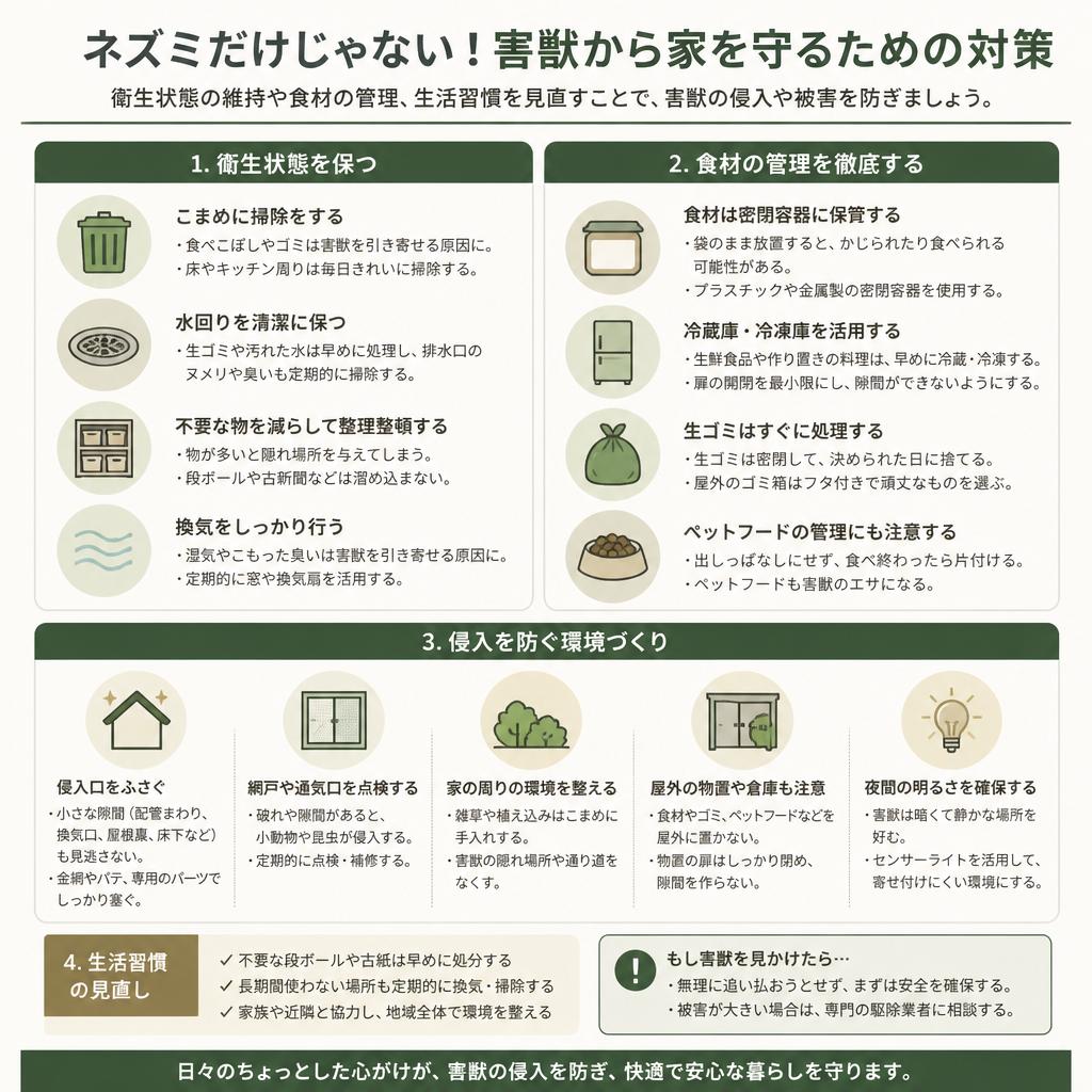 害獣対策の重要性とその方法