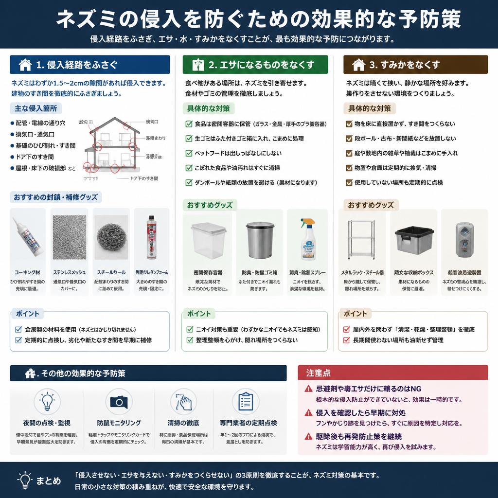 3. 侵入を防ぐための予防策