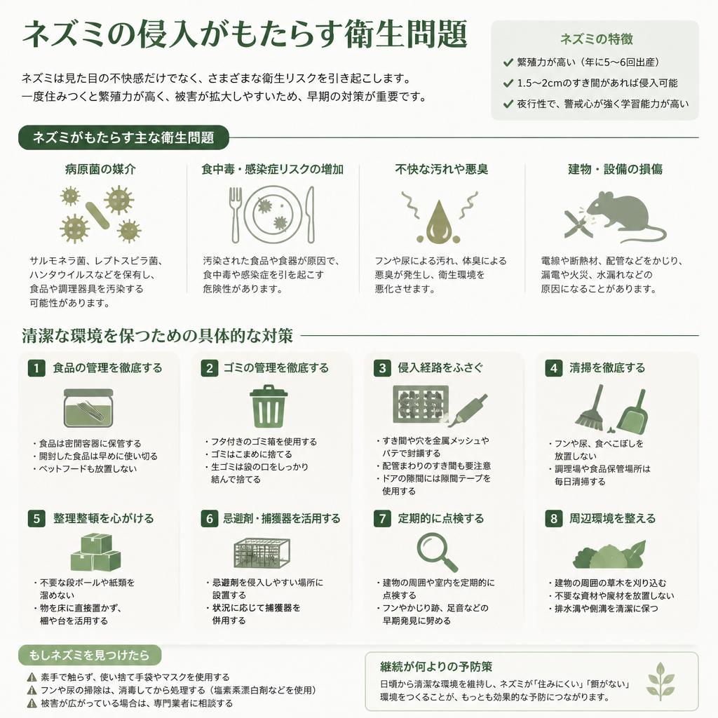 環境衛生の重要性と対策