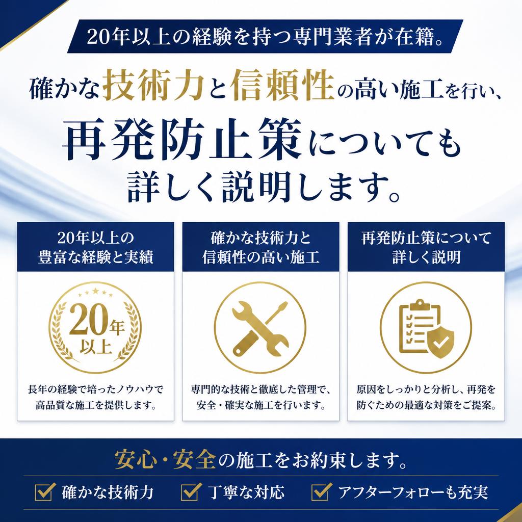 専門業者による高品質の駆除