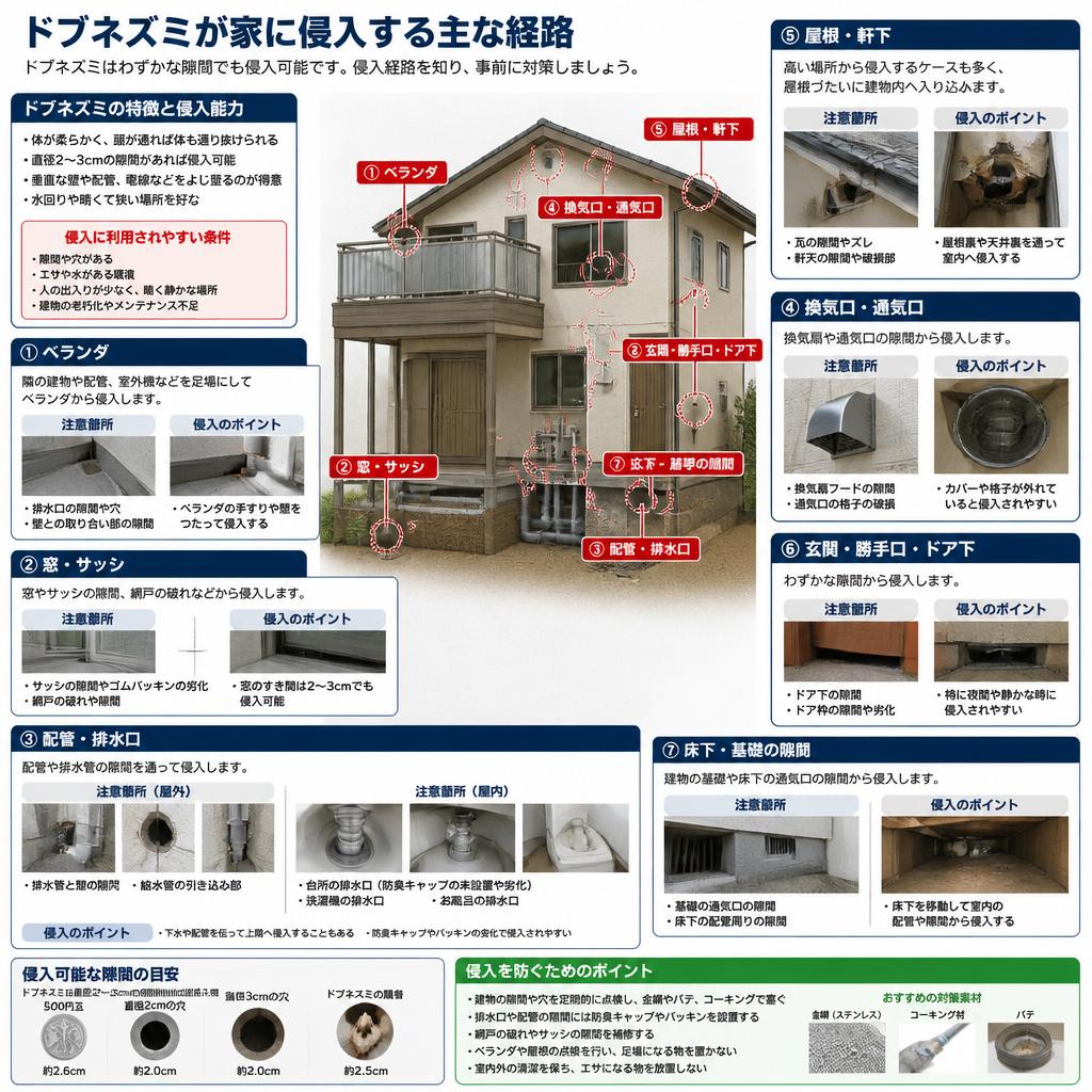 侵入経路を把握しよう！