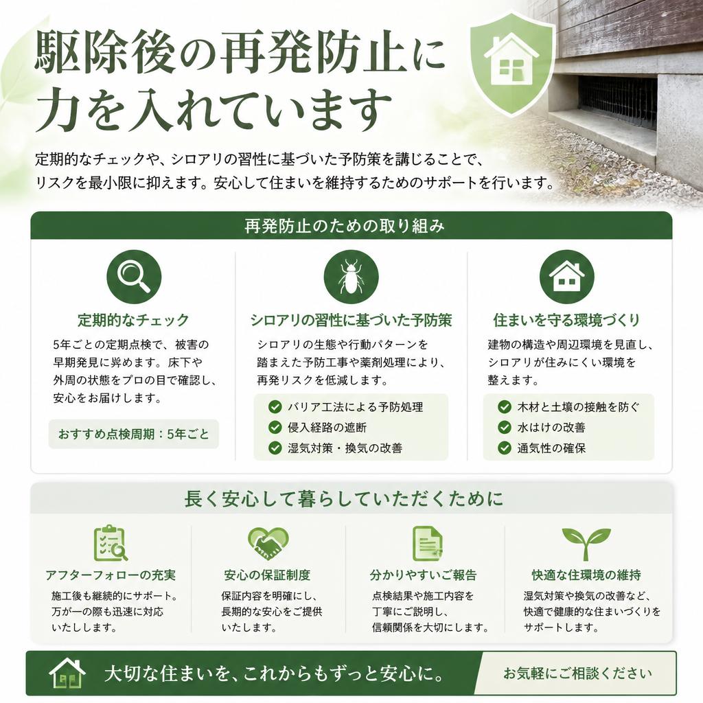 安心の再発防止策