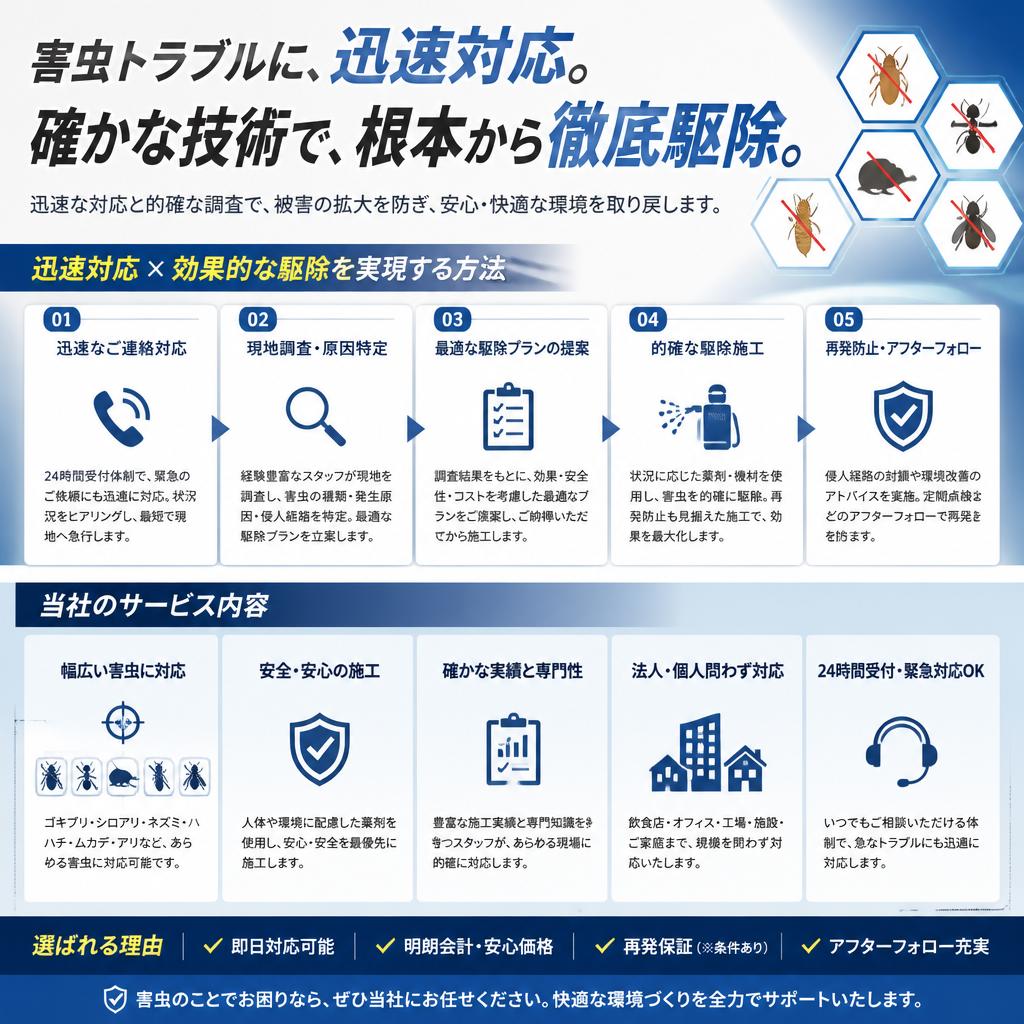 迅速対応の重要性