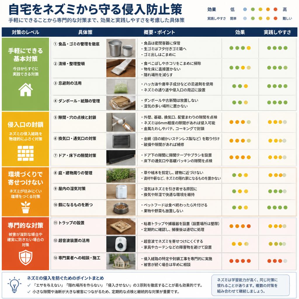 効果的な侵入防止策