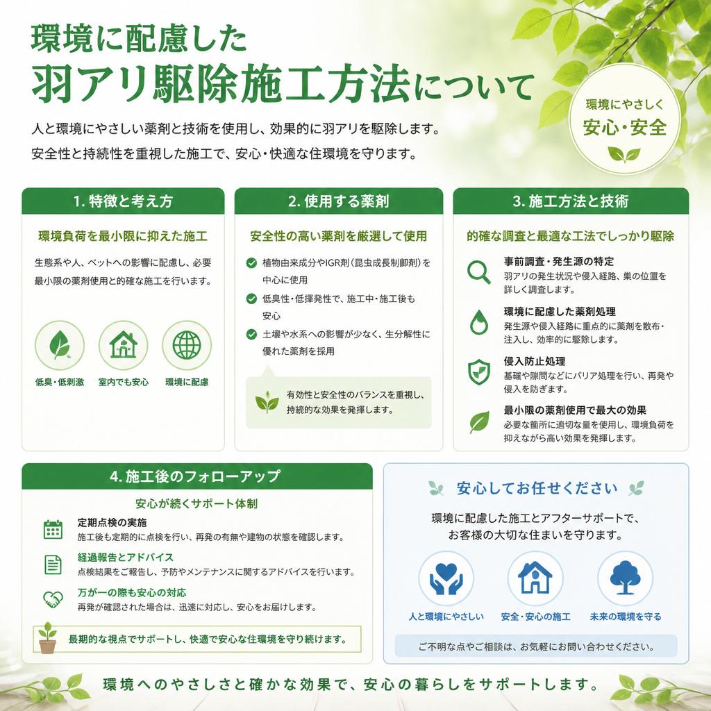 4. 環境保護と施工法: 安全な駆除方法とは