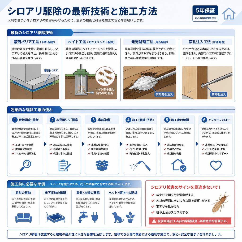 2. 効果的な駆除工事の手法