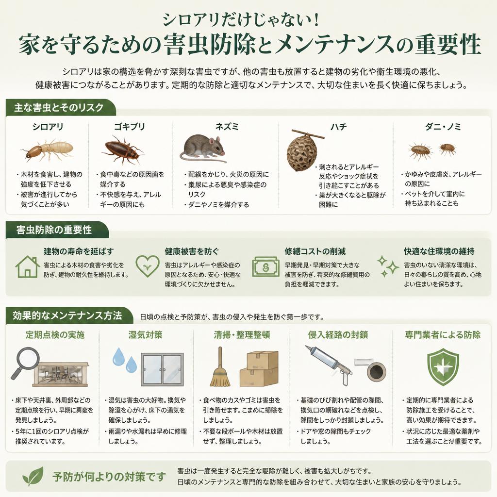 3. 害虫防除の重要性とは？