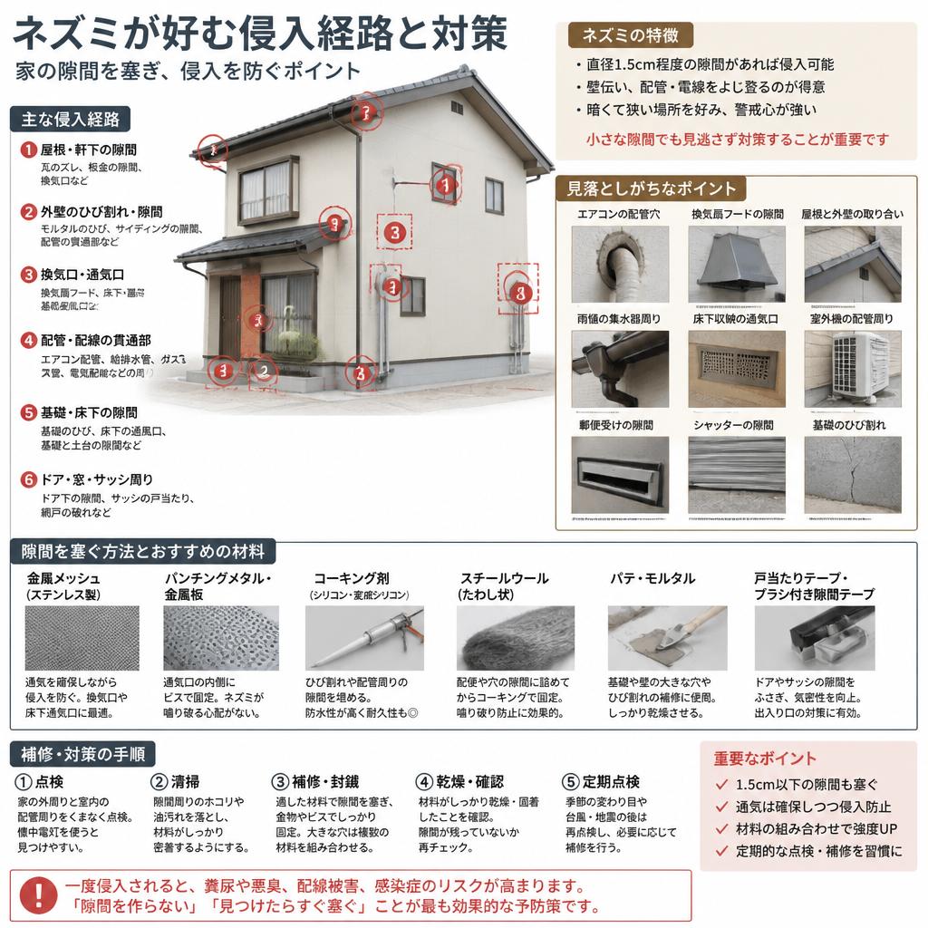 侵入経路を徹底的に排除する方法
