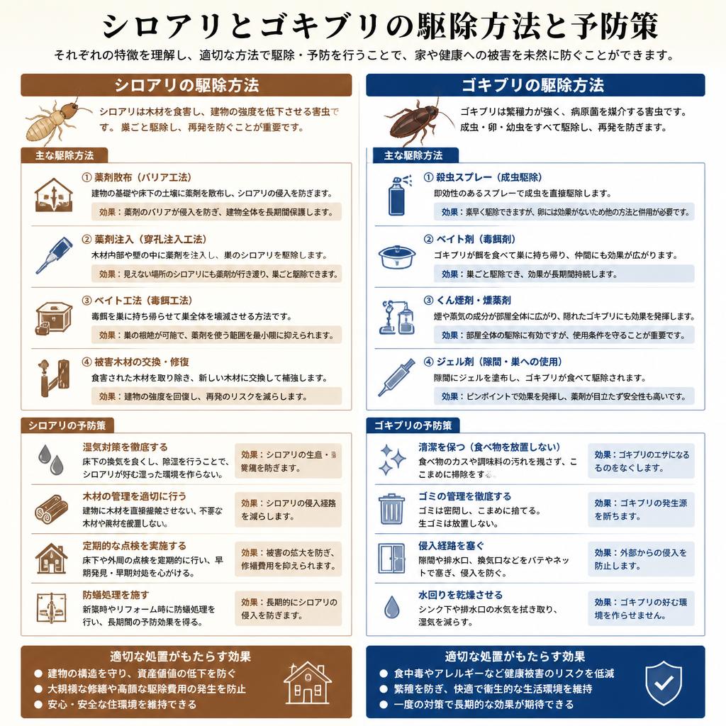 効果的な害虫対策