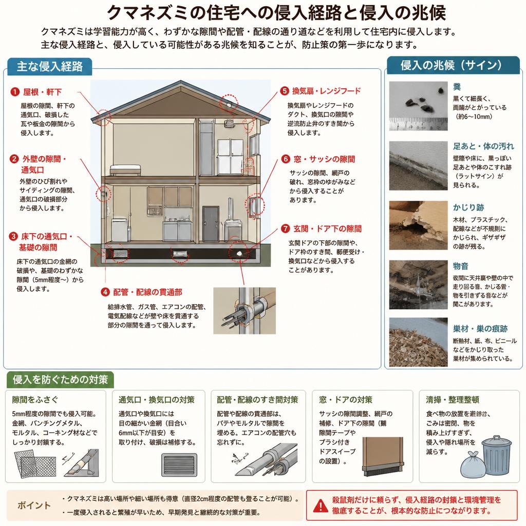 侵入経路を知っておこう！