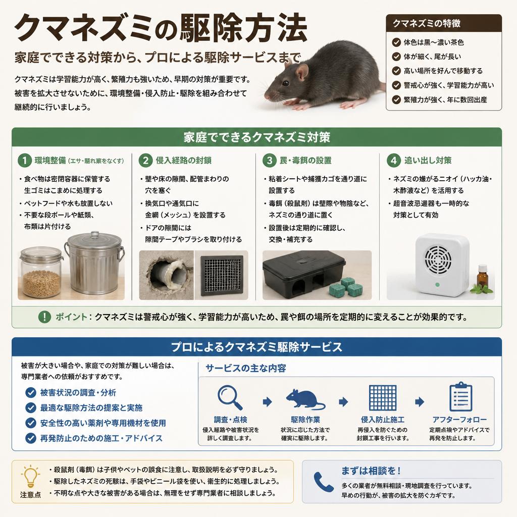 効果的な駆除方法