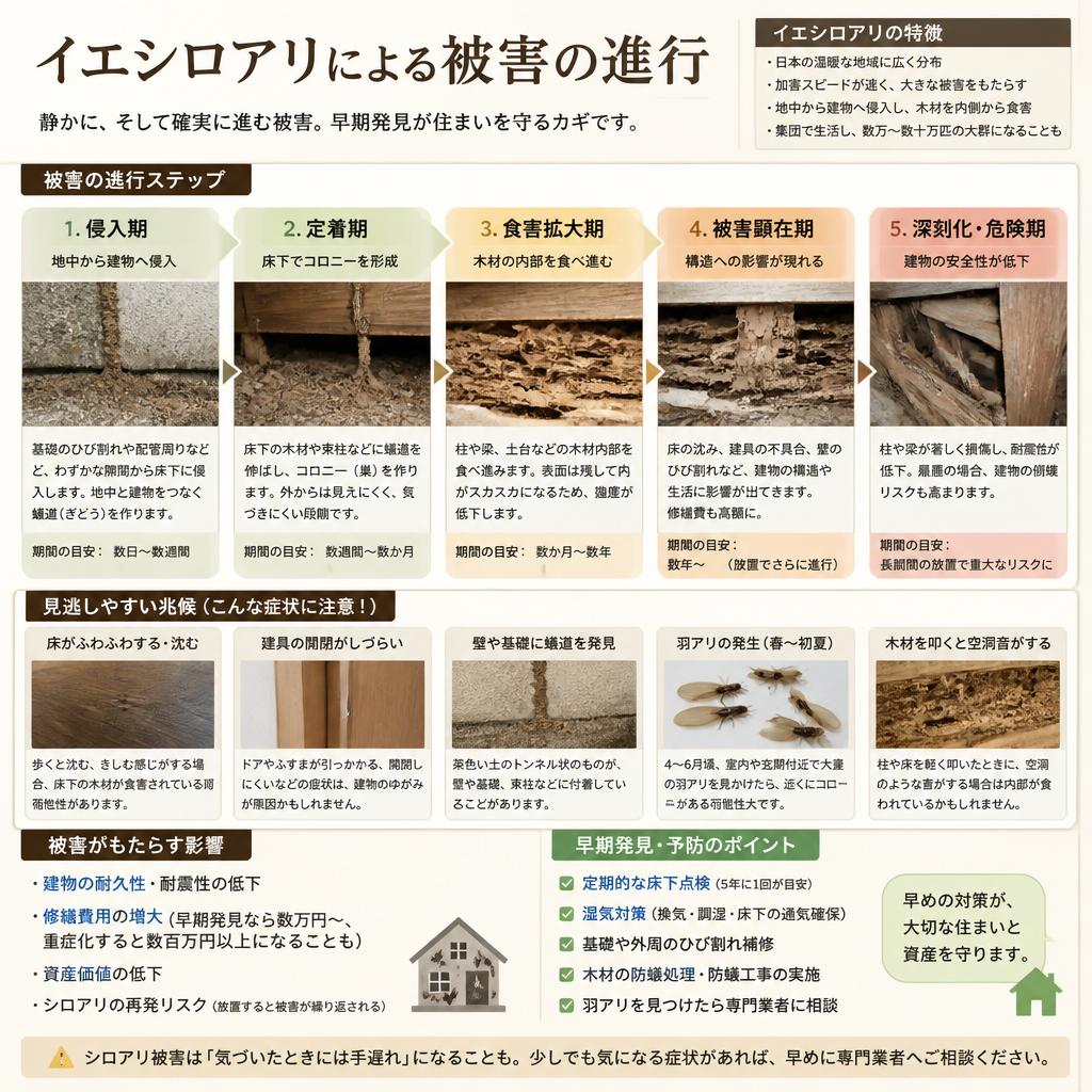 被害の症状とその影響