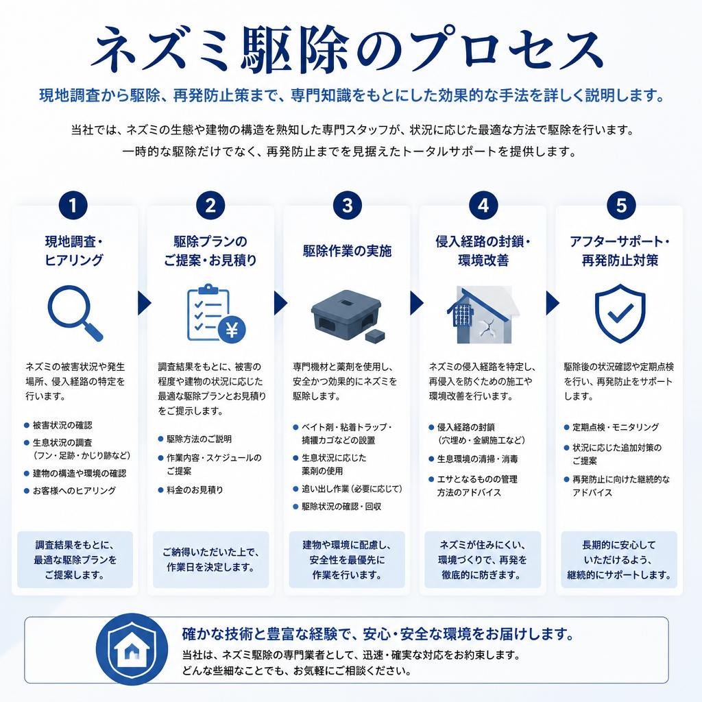 効果的なネズミ駆除法