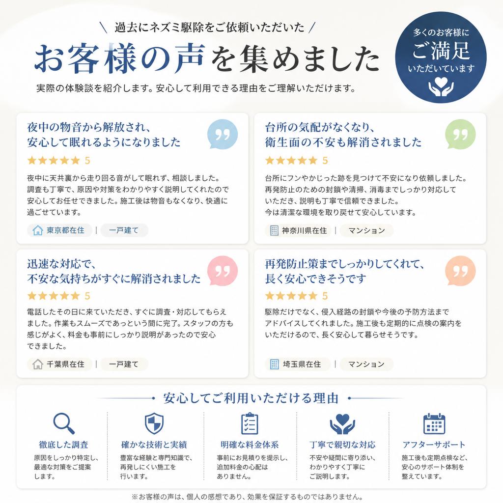 お客様の声