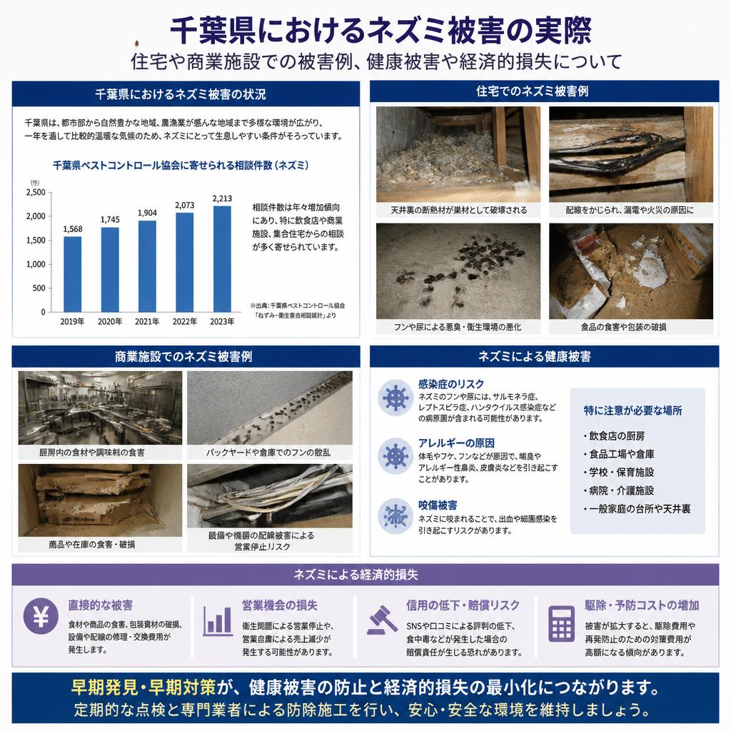 ネズミ被害の実態