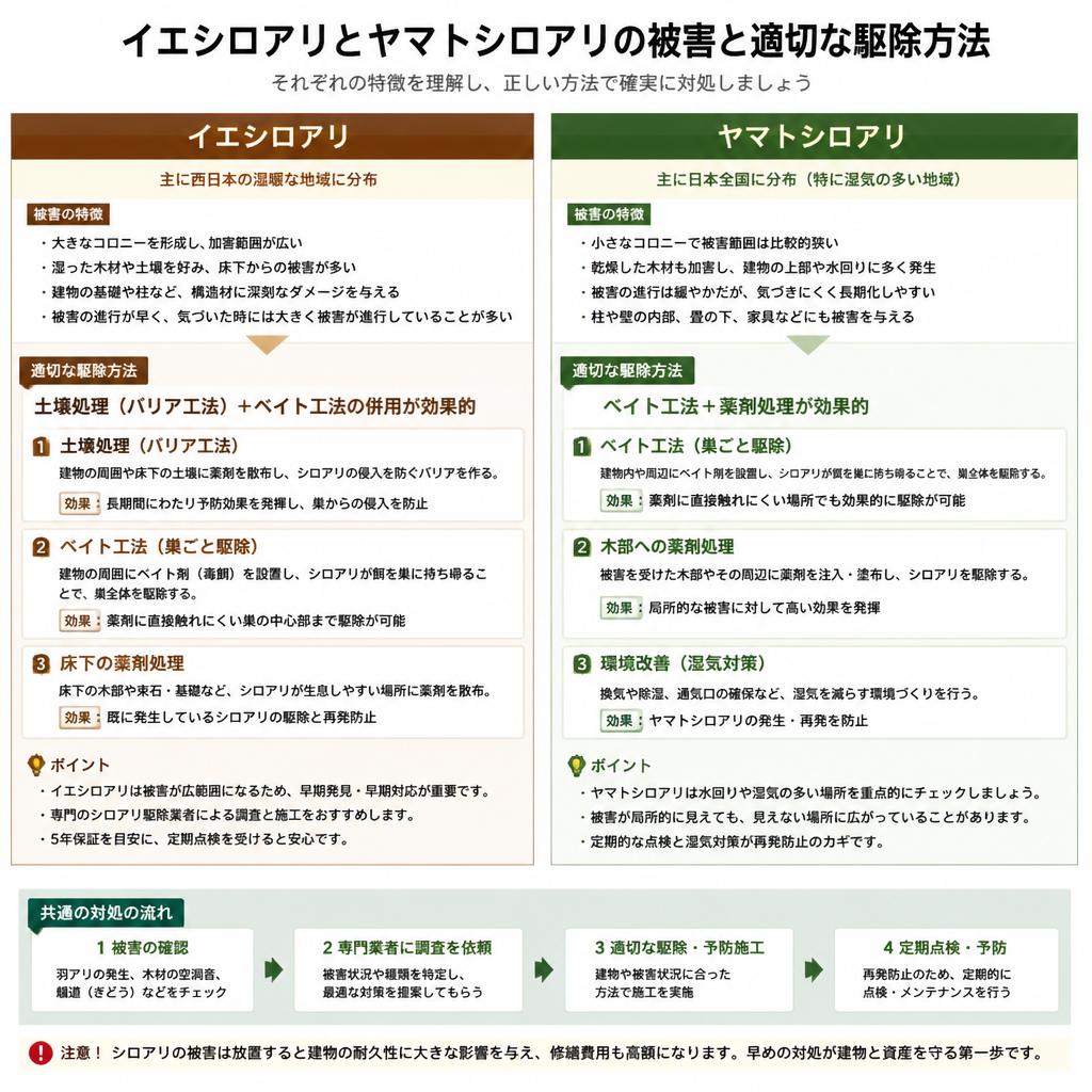適切な駆除方法のご紹介