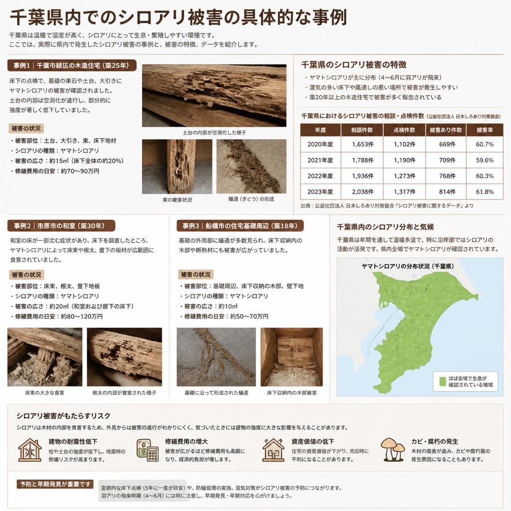 3. 近年のシロアリ被害の実態