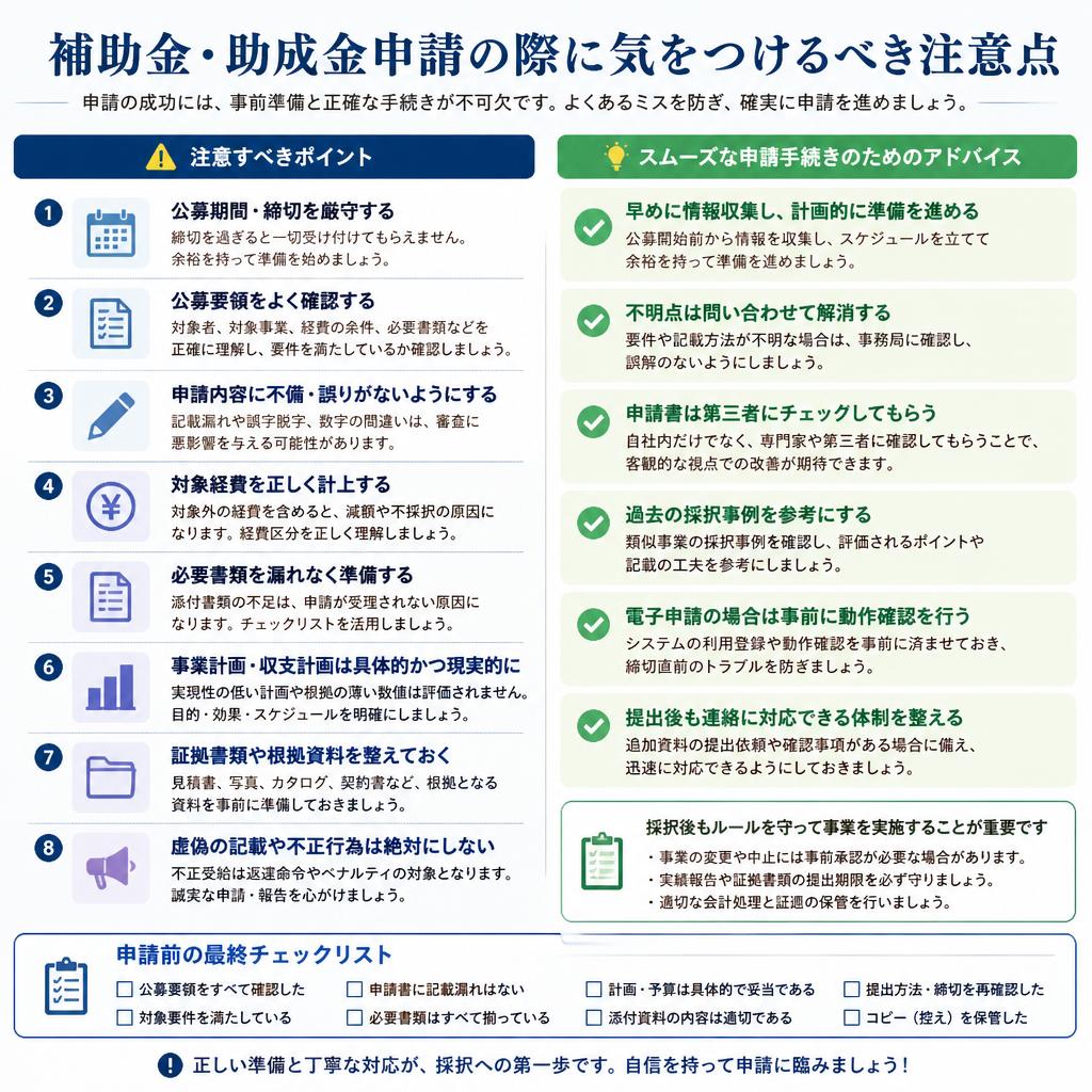 注意すべき事項
