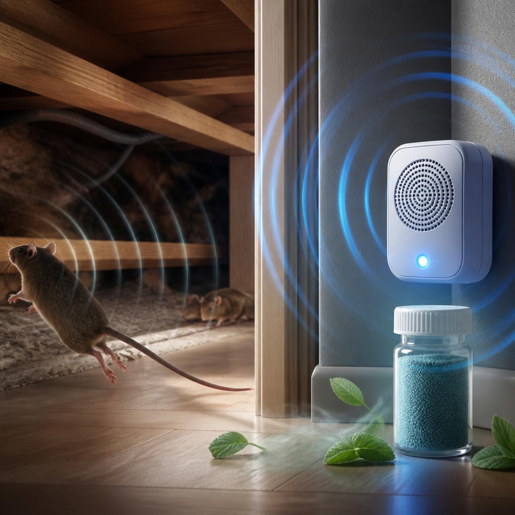 ネズミ駆除の新常識！超音波と忌避剤の実力をプロが解説！